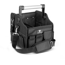 STAHLWERK Sacoche à outils Sacoche d'électricien solide 14 poches extérieures 2 