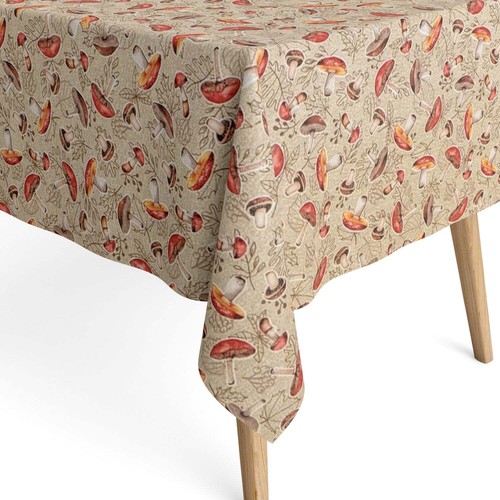 Nappe jacquard coton - coton, enduit