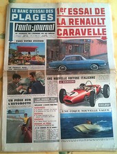 L'AUTO-JOURNAL n°296 du 04/1962; Essai Caravelle/ Ami 6/ "Boston Whaler"/ Kartin