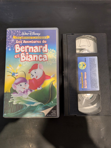 Vhs walt disney - walt, bernard