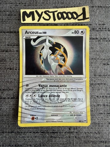Carte pokémon arceus - pokémon,