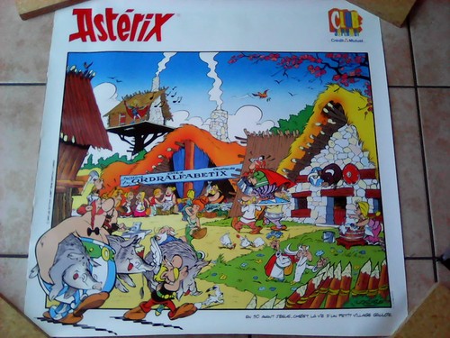 Offset sérigraphie astérix - sérigraphie,