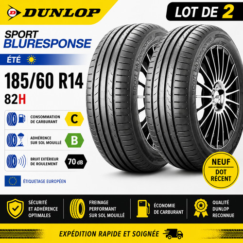 Lot pneus dunlop sport - pneus,