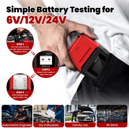 Analyseur batterie de - de,