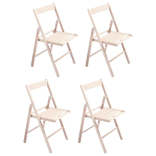 Lot chaises gain place - 4,
