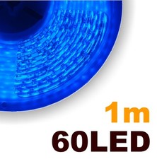 809/1# Ruban LED Bleu 1m 60LED