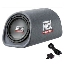 MTX AUDIO 240W Loaded Subwoofer Enclosure Amplified Tube Box Vented (Open Box)