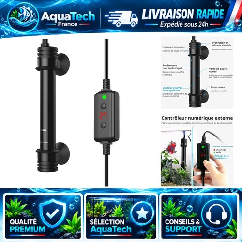 Nicrew chauffage aquarium 100w - aquarium,