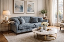 Tissu Velours Ciselé Damassé