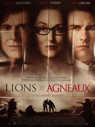 Lions agneaux affiche - et,
