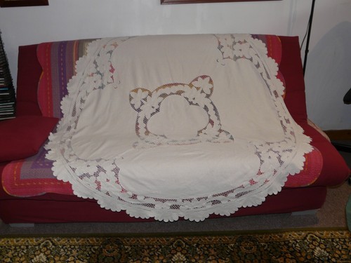 Nappe ronde coton diamètre - nappe,
