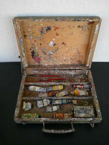 Boite peinture peintre - boite,