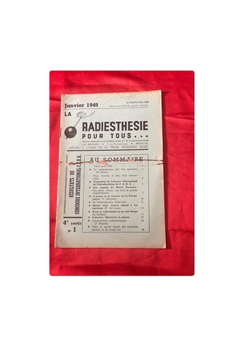 Revue radiesthesie pour - radiesthesie,