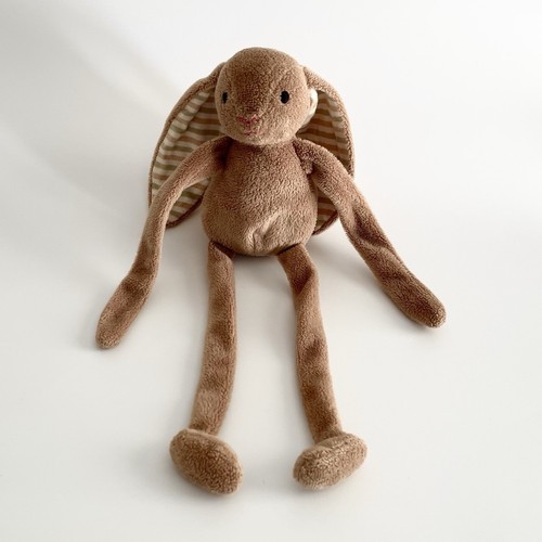 Doudou peluche lapin marron - doudou,