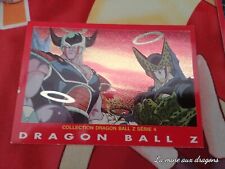 Carte prism Dragon Ball Z Serie Part 4 n 10 card DBZ Panini Rouge red Rossa cold
