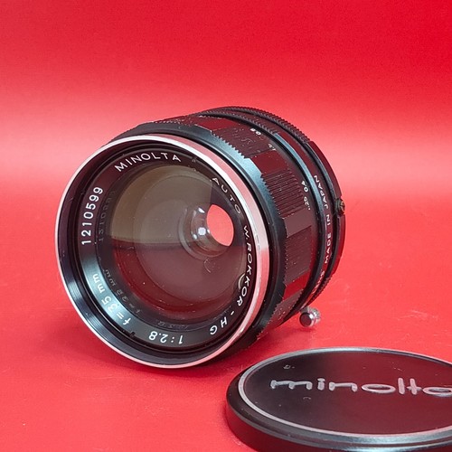 Objectif grand angle minolta - grand,