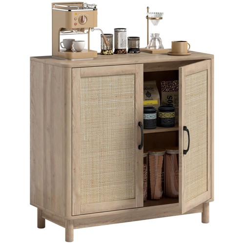 Homcom buffet 76x35x75 5cm - buffet, 76x35x75.5cm