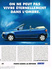 ADVERTISEMENT ADVERTISING 065 1994 the Fiat Punto Cabriolet