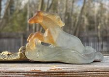 Daum Nancy Pate De Verre Horse French Art Glass  Letter Opener