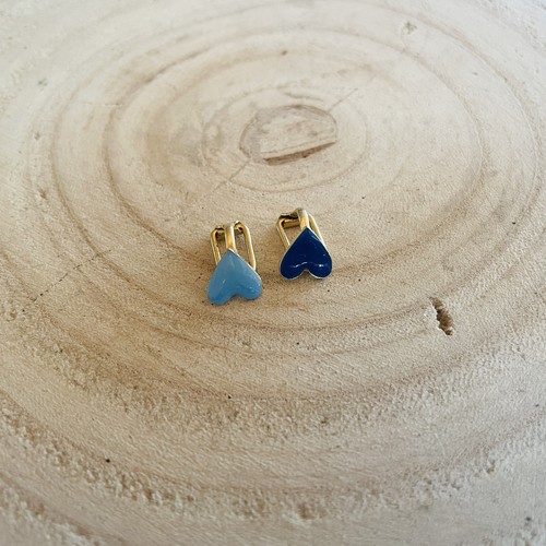 Pendentifs cœurs émaillés