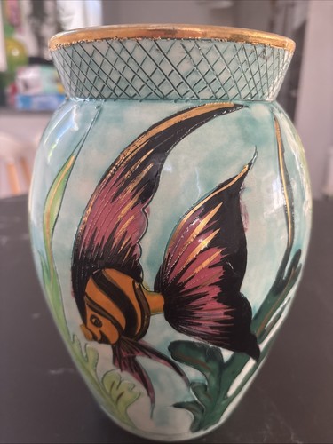Vase vallauris vintage décor - vase,