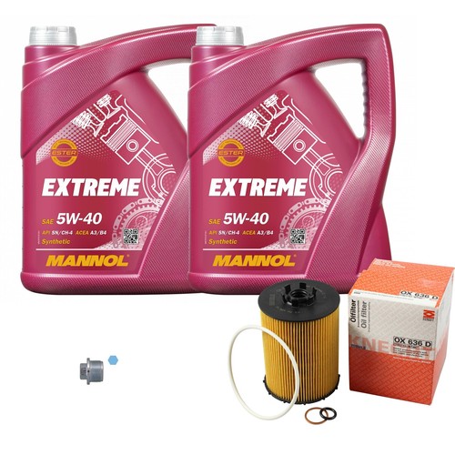 Mahle inspection set mannol - set, 10