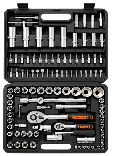 Coffret douilles embouts 108 - coffret, +