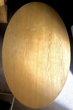 78” Knoll Wood and Chrome Steel Base Conference Table