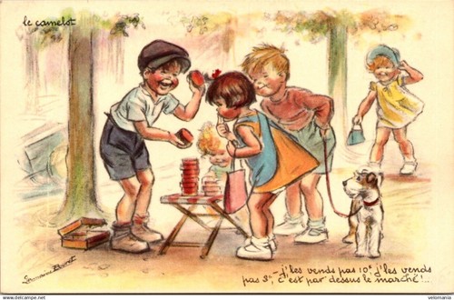 S19974 cpa illustrateur - s19974,