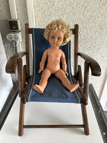 Ancienne poupée mein - mein, schatz