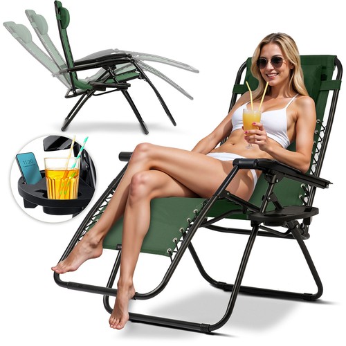 Chaise longue pliante - , de