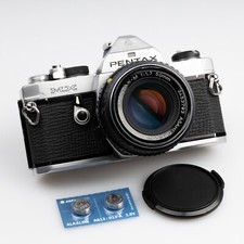 *SERVICED & TESTED* Pentax MX Camera SLR w/ SMC 50mm 1.7 Lens KX K1000 +SEALS