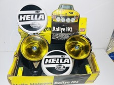 Rare Paire De Phares Longue