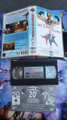 Vhs les ninjas dechainent - vhs,