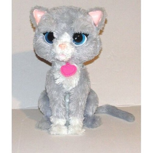 Peluche interactive mon chat - peluche,