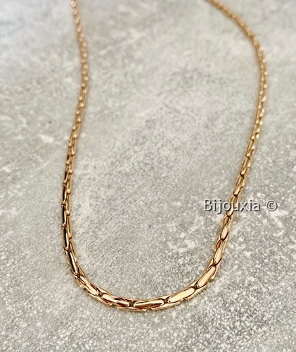 Collier maille paloma plaqué - maille,