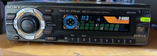 Sony mdx c5400 - mdx-c5400, audio