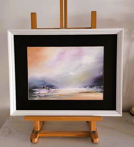Peinture tableau abstrait - peinture,