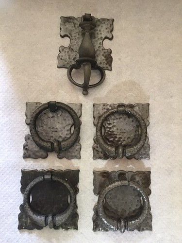 Set five gray - gray, brass