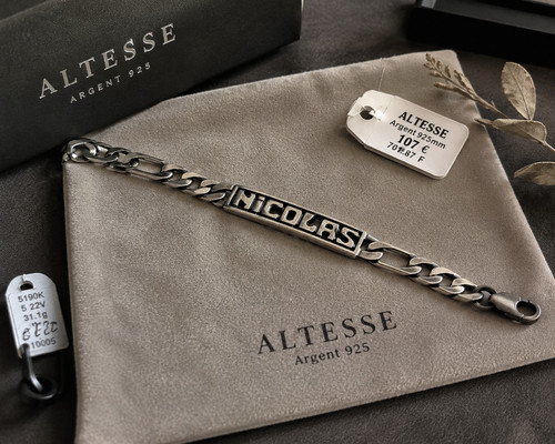 Gourmette altesse argent - gourmette,
