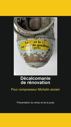 Decalcomanie michelin - decalcomanie,