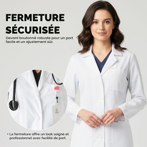 Blouse laboratoire femme - blouse,