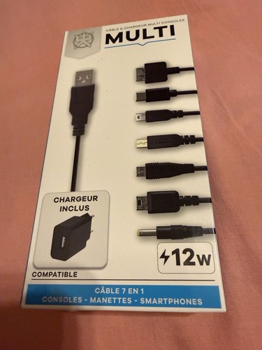 Chargeur 12w neuf nintendo - 12w,