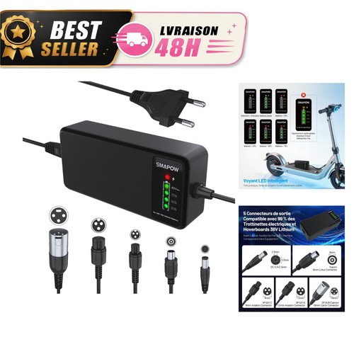 Chargeur intelligent 42v pour - 42v,