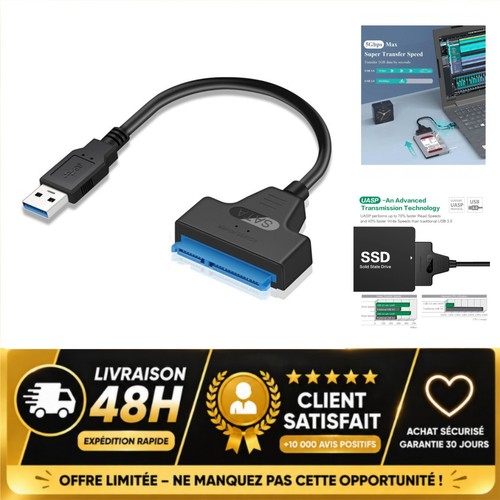 Adaptateur sata vers - adaptateur,