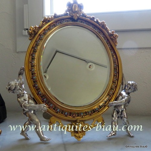 Giroux miroir marqueterie - giroux,