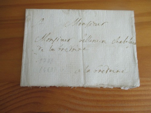 Lettre par porteur - ?, >