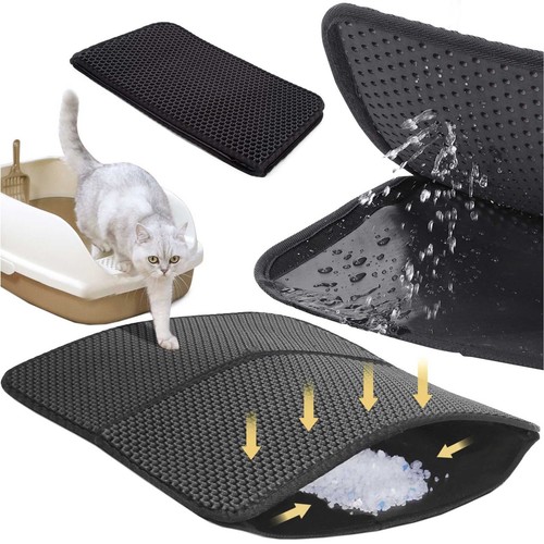 Tapis toilette pour chat - tapis,