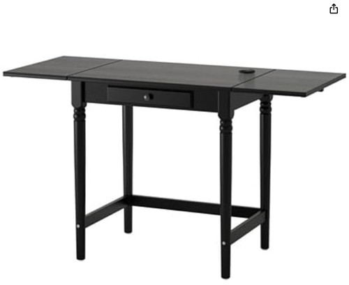 Ikea ingatorp desk black - ingatorp,
