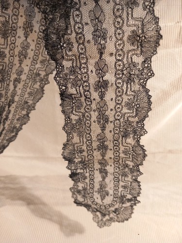 Guipure dentelle noire - guipure,